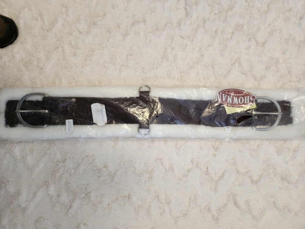 Showman Western Cinch/Girth – Soft and Thick – Brown – Size 30 NEW