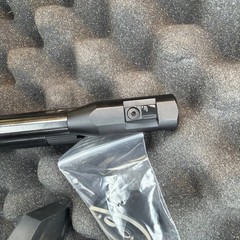 Diana Airbug .22 Caliber Co2 Pellet Pistol w/hard Case, Sight, Mag. New Other