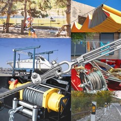 3/8 Steel Cable, 30Ft Wire Rope, 3/8″ Aircraft Cable with 7×19 Strands and