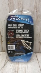 G5 Outdoors Montec Broadheads (3 Pack) 100 Grain – 112