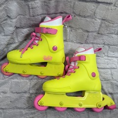 Barbie Movie Impala Rollerblades Womens Size 8 Mens 6 Heel Break Inline Skates