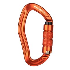 22KN Auto Locking Climbing Carabiner Clip for Rappelling Hammock Camping Outdoor