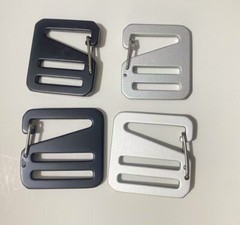 Aluminum Alloy G Hook Metal Buckle 20mm 25mm Adjusters Bag Backpack Webbing DIY