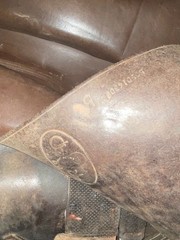 16.5″ Collegiate English Saddle used soft leather FREE SHIPPING