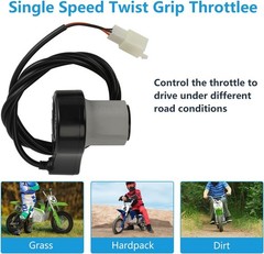 24V Twist Grip Throttle For Razor MX350 E200 E300 Electric Scooter Dirt Rocket