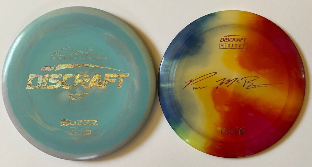 DISCRAFT Paul McBeth BUZZZ 176g and HADES 176g – Lightly Used 🔥NICE!
