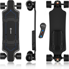 A1 Electric Skateboard with Remote, Rang up to 17 Miles/24, 8 Ply Canadian Maple