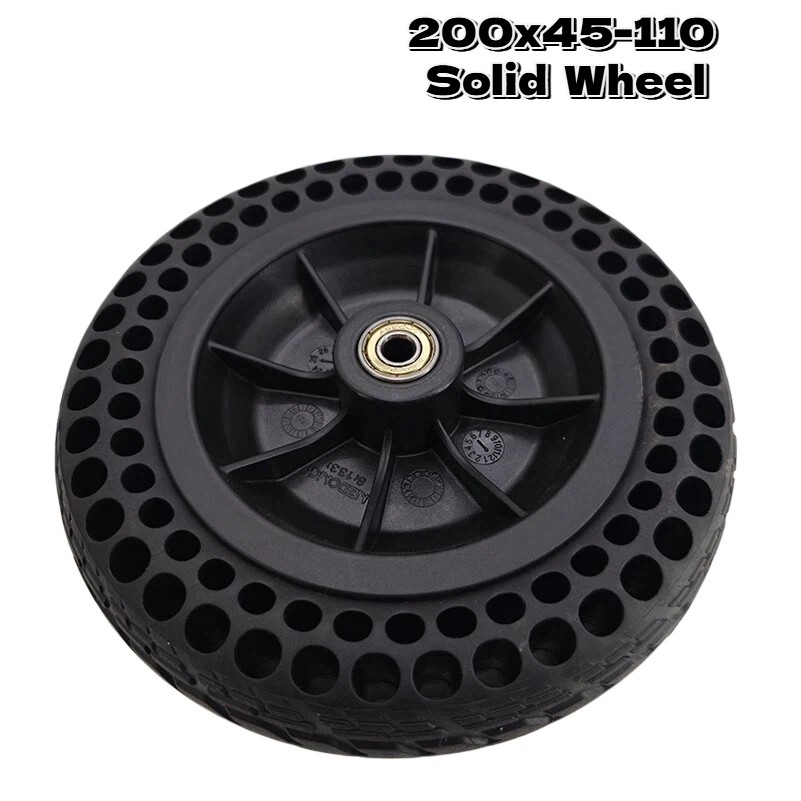 8» Solid 200×50 200×45-110 for Electric Scooter Wheelchair Part Whole Wheel 8mm