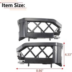 Front Bumper Bracket Compatible with Nissan Frontier Pickup Truck 2005 – 2018