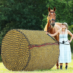 Hay Net Hay Bales Round Bale Hay Net Slow Feed 5 mm Thick Bale Knotless Large…