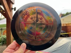 Disc Golf Innova Champion Mamba First Run 175G Proto Prototype Rainbow #1525