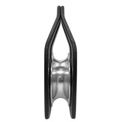 GM CLIMBING Black Large Rescue Pulley 32kN Single Sheave with Swing Plate CE …