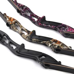 56» 30-50lbs Recurve Bow Hunting Bow Archery W/ 17» Riser Long Bow for Archery