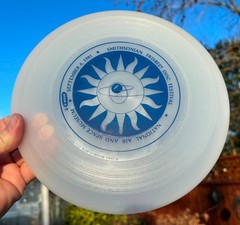 1981 Smithsonian Festival HDX 40 Mold Disc Golf Frisbee Wham-O Whamo (1 of 100)