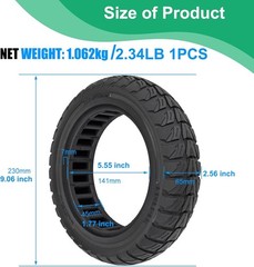 High-Performance 9.5×2.5 Solid Tire for NIU KQi3 Series – Maintenance-Free