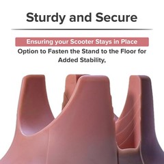 Pink Kick Scooter Stand