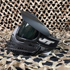 NEW Jt ProFlex Thermal Paintball Mask – Black/Black w/ Smoke Lens