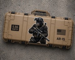 Tactical Military Gorilla Operator Recon Sticker AR Decal Army Navy Special Ops