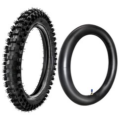 Front 70/100-19 Rear 90/100-16 Tire Tube for Dirt Pit Bike Motocross TTR125 CR80