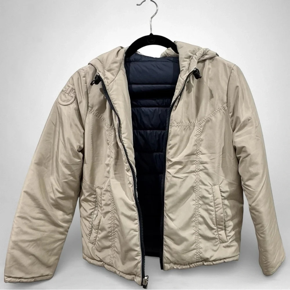 Cavalleria Toscana Kids Unisex Reversible Puffer Jacket (Size 12)
