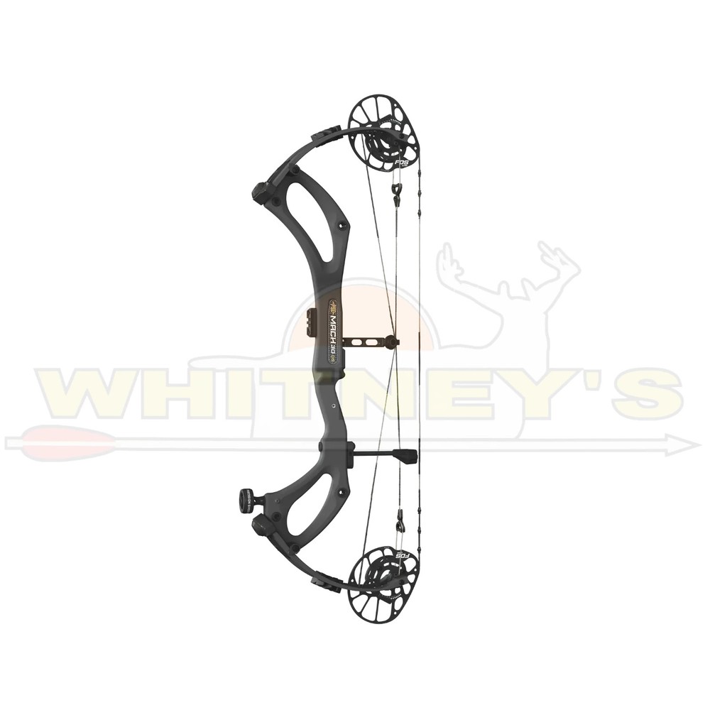PSE Mach 30 DS FDS – Right Hand – 70lbs – 24.5″-30″ – Black – 2630FDSRBK2970
