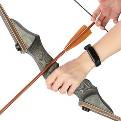 20-60lbs 60″ Archery Longbow Takedown Recurve Bow Target Hunting Shooting