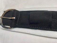 33″ Black Nylon Western Cinch, Felt Lined, – New