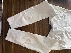 B Vertigo Women’s White Riding Breeches USA 30 92% Polyamide 8% PU