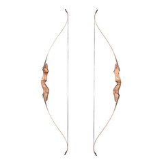 60» Takedown Recurve Bow Arrows Wood Riser Archery Hunting BowTarget Shooting