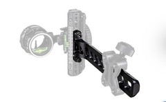 Axcel Driver 6” Black Extension Bar With Micro Adjust / No Bracket / Bar Only!