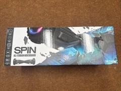 Jetson Spin All-Ter Self-Balancing Scooter Black LED Lights 7mph 7mi. New In Box