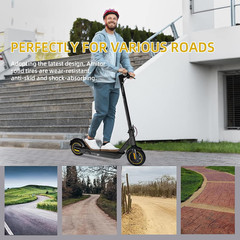 Solid Rubber Tire 10X2.5 Inch for Ninebot Segway MAX G30 G30P G30LP Electric Sco