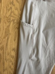 Turnhier Women’s Equestrian Horseback Riding Leggings Pants Sz Large Beige NWT