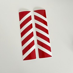 Reflective Safety Chevron Stickers for Givi Trekker Outback Side Panniers