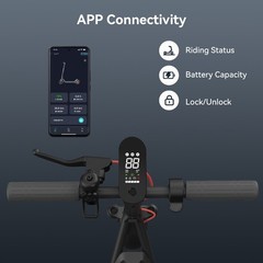 Used Electric Scooter Adult Folding E-Scooter 20KM Long Range Fast Speed w/ APP