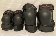 Eight Ball Multi-Sport Protective Knee, Elbow Guards Age 14+