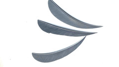 4″ New, FREE SHIPPING!! Real Turkey Feather Fletching for Arrows& Darts 50 Pack