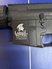 Lancer Tactical LT-15 Gen 2 Airsoft AEG Starter Kit w/ Battery, Charger, And BBs