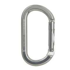 CMC Aluminum Oval Non-Locking Carabiner – Rescue, Rope Access, Confined Space