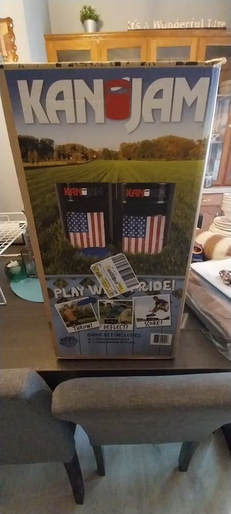 Kan Jam TRADITIONAL FLAG Disc Throwing Outdoors Backyard Game ~ MADE IN THE USA