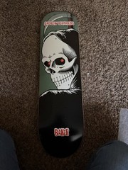 Baker Andrew Reynolds Pro Model Skateboard Deck – Grim Reaper Graphic – NOS