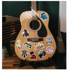 100 Pcs Funny Tags DC Vans Coal Bape Fashion Stickers Skateboard/Luggage/Laptop