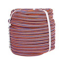 1/2″×100′ 12 Strand Braided Rope (Blue, Orange) Tensile Strength 8000 Pounds