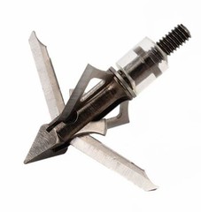 Broadheads Archery Mechanical Broadheads 100 Grain Expandable Blades, Hybrid 4 B