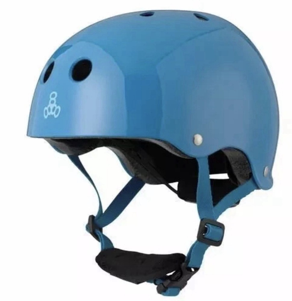Triple Eight Helmet Youth Lil 8 Glossy Blue YOUTH 18”-20.5” $49.99