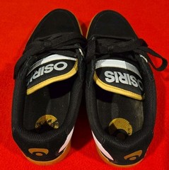 Vtg Osiris Lumin Black Skateboard Shoes Men’s Size 9.5 Great Condition