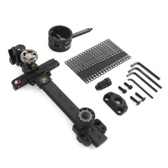 TX9610 Compound Bow Sight Carbon Rod Adjustable Competition Archery Target Shoot