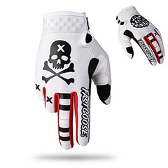 Dirt Bike Motorcycle Gloves – Motocross, Motorbike & ATV Off Road Large White