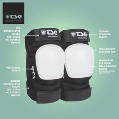 Elbow Pads 3.0 for Roller Derby, Skateboard, Hardshell, EVA Foam, Impact Protect