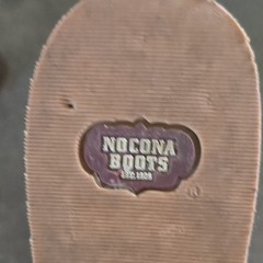Nocona Boots FR4502 Pink & Brown Western Cowboy Boots Women’s US 10B